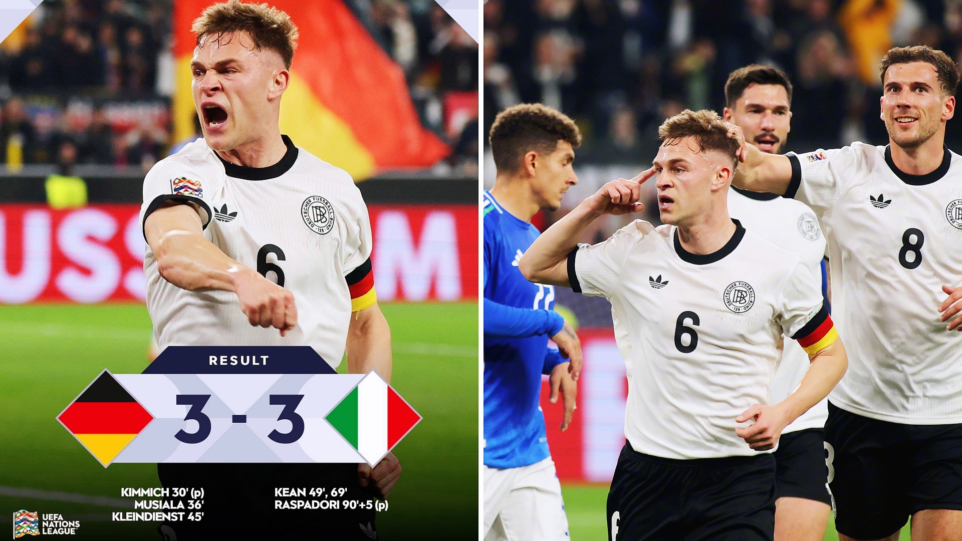 意大利网球队鏖战德国网球队，穆雷送出助攻